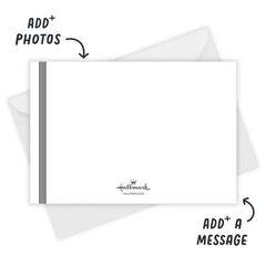 Black Script Flat Graduation Party Invitation
