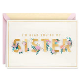 Glad You're My Sister Birthday Card for Sister