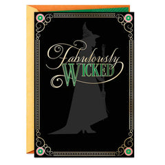 Wicked Never Hide Your Magic Halloween Card