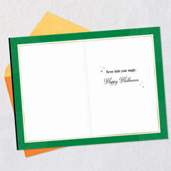 Wicked Never Hide Your Magic Halloween Card