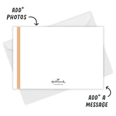Orange Script Flat Graduation Party Invitation