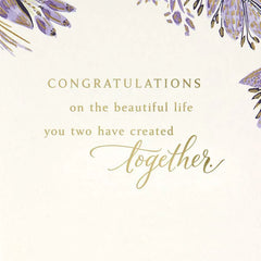 Created a Masterpiece Anniversary Card for Couple