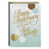 We Look Up to Your Love Anniversary Card for Parents