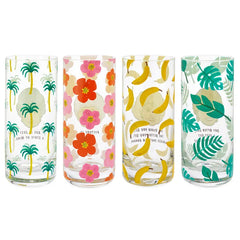 The Golden Girls Glasses, Set of 4
