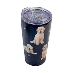 E&S Pets Goldendoodle Stainless Steel Tumbler, 20 oz.
