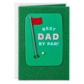 You're the Best by Par Birthday Card for Dad