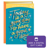 Good Day to Celebrate Gift Card Greeting Card