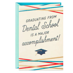 You Make Smiles Brighter Dental School Graduation Card