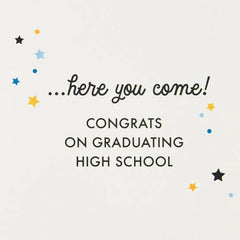 Look Out World High School Graduation Card