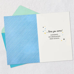Look Out World High School Graduation Card