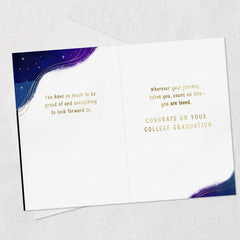 So Proud, So Loved College Graduation Card for Granddaughter