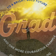 A Bright, Bold Future Graduation Card