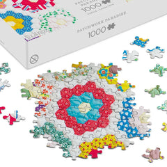Patchwork Paradise 1000-Piece Jigsaw Puzzle