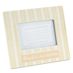 Grandpa Makes Life Fun Picture Frame, 4x6