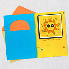 You Are Amazing and Loved Birthday Card for Grandson With Sticker