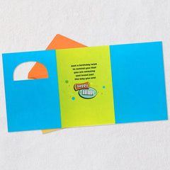 You Are Amazing and Loved Birthday Card for Grandson With Sticker