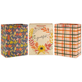 13" Grateful Season 3-Pack Large Gift Bags Assortment