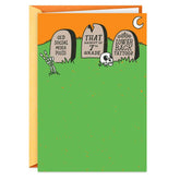 May Nothing Frightful Haunt You Funny Halloween Card