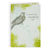 Celebrating a Beautiful Life Sympathy Card