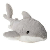 Gray Shark Plush, 13" L