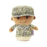 itty bittys® Black Man in Green Camo Plush