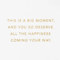 ArtLifting This Is a Big Moment Congratulations Card