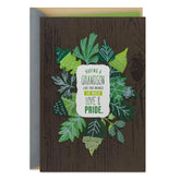 Love and Pride Birthday Card for Grandson