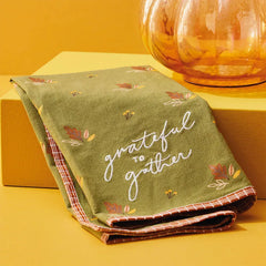 Grateful to Gather Autumn Tea Towel, 18x26