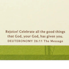 Thanking God for You Religious Birthday Card