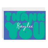 Bold and Fun Custom Thank-You Card