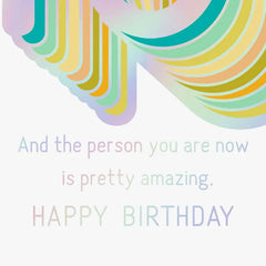 More Awesome With Every Year 16th Birthday Card