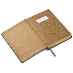 Grey Chambray Dear Self Pencils Notebook