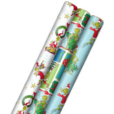 Dr. Seussâ„¢ Grinch 3-Pack Christmas Wrapping Paper Assortment, 105 sq. ft.