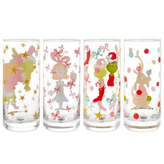 Dr. Seuss's How the Grinch Stole Christmas!™ Drinking Glasses, Set of 4
