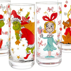 Dr. Seuss's How the Grinch Stole Christmas!™ Drinking Glasses, Set of 4