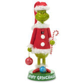 Dr. Seuss's How the Grinch Stole Christmas!â„¢ Grinch in Santa Suit Nutcracker Figurine, 12"