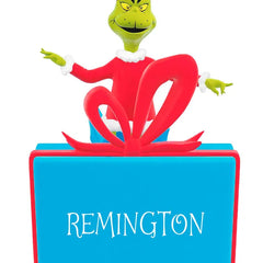 Dr. Seuss's How the Grinch Stole Christmas!™ on Present Personalized Ornament, Custom Text