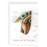 Star Wars: The Mandalorianâ„¢ Groguâ„¢ Hello Custom Card