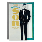 So Happy for You Wedding Card for Son