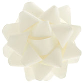 4.6" Cream Grosgrain Ribbon Gift Bow
