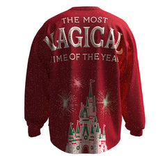 Hallmark + Disney Holiday Ever After Sparkle Red Spirit Jersey®