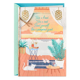 Treat Yourself Birthday Card for Friend