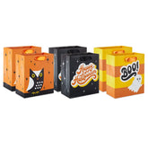 6.5" Halloween Fun 6-Pack Assorted Small Gift Bag Bundle