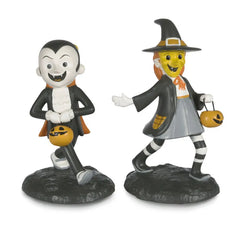 Hauntsville Collection Trick-or-Treaters Tabletop Decorations, Set of 2