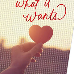 My Heart Wants You Sweetest Day Card