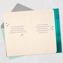 Enjoy This Sweetest Joy of Life New Baby Card