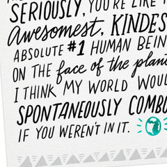 You're the Best Birthday Card