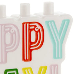 Happy Birthday Candle Holder
