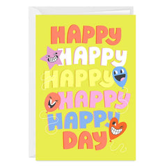 Obnoxiously Happy for You Custom Congratulations Card
