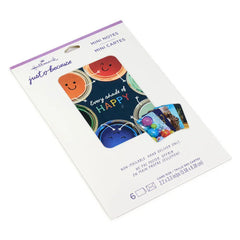 Mini Colorful Smiles Assorted Multi-Occasion Cards, Pack of 6